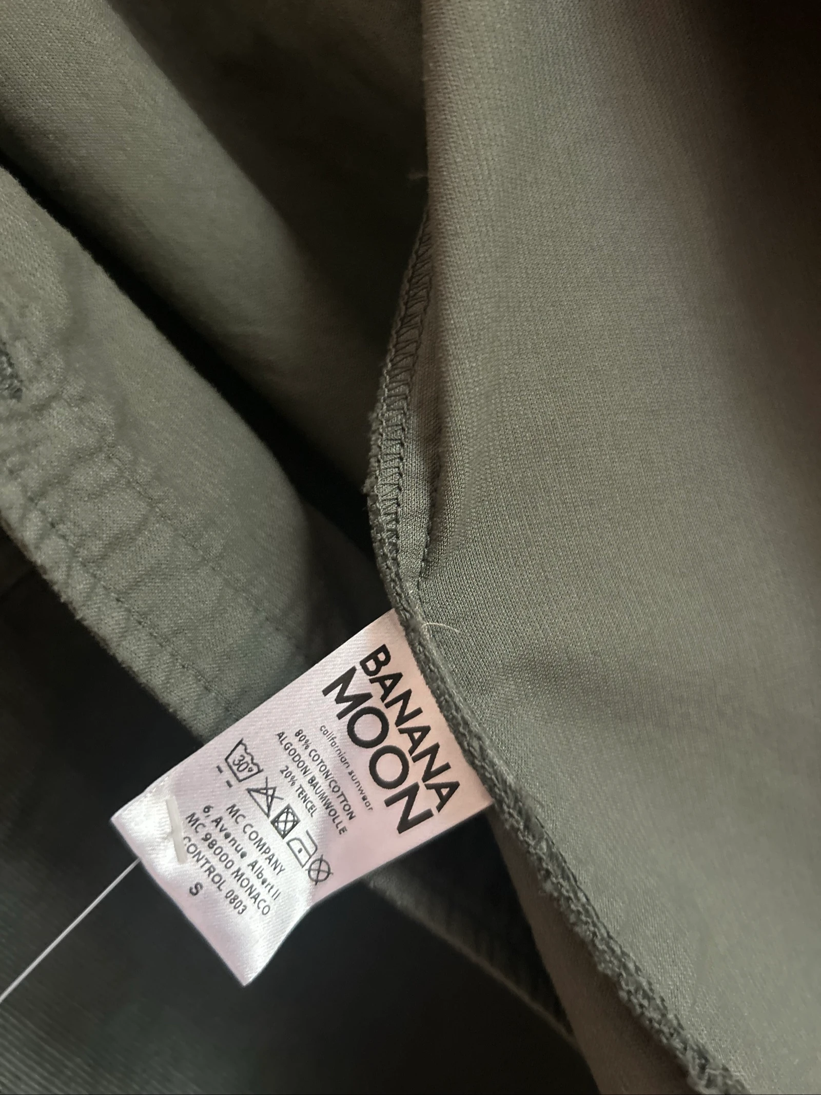 Conjunto Banana Moon mujer Jersey XS y Chaqueta Camisa S Caqui Beige – photo 11